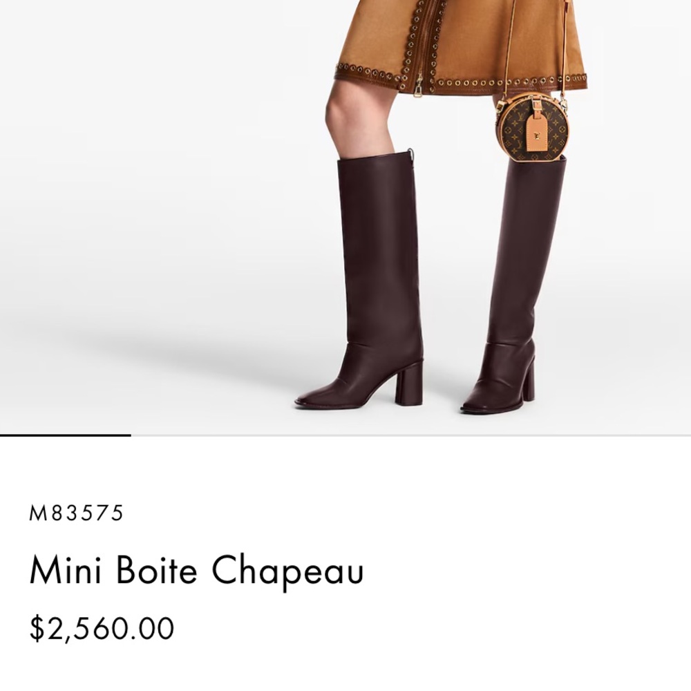 Louis Vuitton Circular Monogram Bag in Brown and Tan